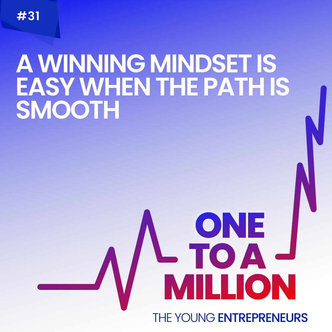 A winning Mindset is Easy when the Path Is Smooth